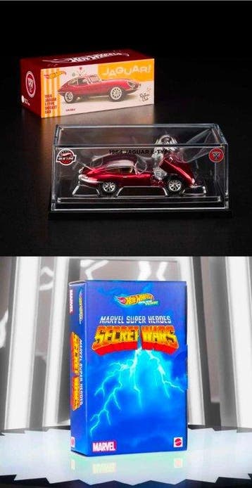 Hot Wheels, Mattel 1:64 - Modelauto (2) - Hot Wheels RLC, Nieuw
