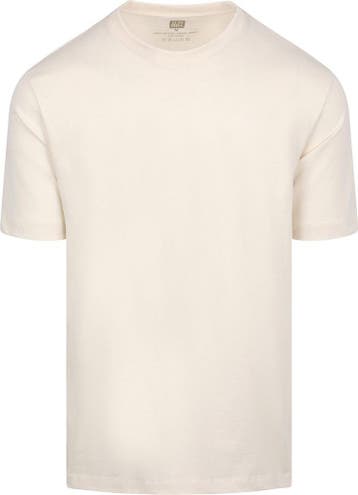 Alan Red Venice T-Shirt Heavy Jersey Ecru maat M Heren, Verzenden, Nieuw, Maat 48/50 (M), Alan Red