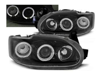 Angel Eyes koplampen Black geschikt voor Ford Escort MK7, Verzenden, Nieuw, Ford