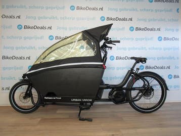 Urban Arrow Family Advanced maat Uni Zwart, Verzenden, Gebruikt