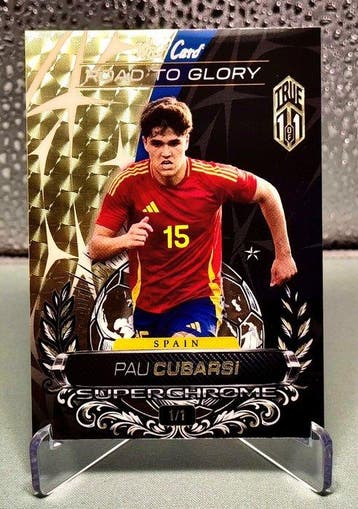 2026 Wild Card Pau Cubarsi 1/1 Autograf - 1 Card - Excellent, Nieuw