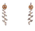 Oorbellen - 18 karaat Roségoud - 0.66ct. tw. Diamant, Nieuw