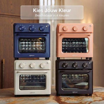 2dekans | Safecourt 6-in-1 Airfyer oven - 100% PFAS-vrij - 6, Ophalen of Verzenden, Zo goed als nieuw