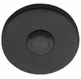 Beldrukker BASICS LB50 rond PVD gunmetal, Verzenden, Nieuw