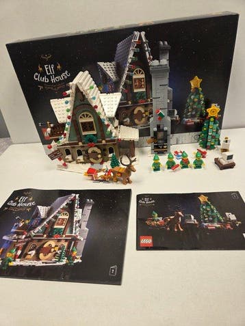 Lego Set - 10275 - Seasonal - LEGO Elf Clubhuis 10275, Nieuw