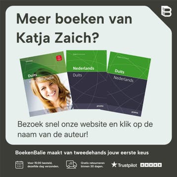 Duits voor Zelfstudie / Werkboek / Prisma Taaltraining, Boeken, Verzenden, Gelezen, Katja Zaich