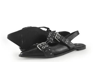 Sacha Slingbacks in maat 39 Zwart, Verzenden, Zwart, Zo goed als nieuw, Sacha
