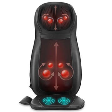2dekans | Coast Massagestoelhoes Shiatsu Zwart – 78 x 46 x, Sport en Fitness, Ophalen of Verzenden, Zo goed als nieuw