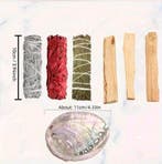 Spirituele set - smudge - salie - dragonbood - dennen - 3, Nieuw