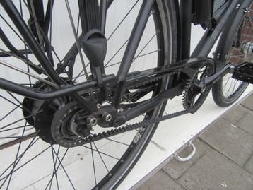 Jan Janssen vakantiefiets met Rohloff en getande riem 6647, 28 inch, 10 tot 15 versnellingen, Velgrem, Zo goed als nieuw