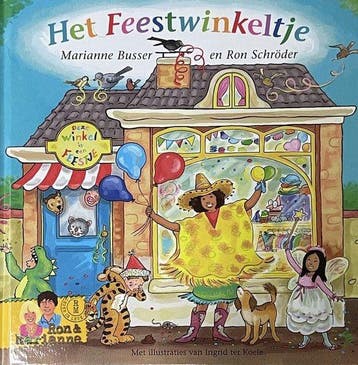 Boek Het feestwinkeltje 9789048860869, Verzenden, Zo goed als nieuw