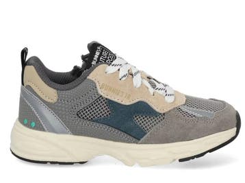 BunniesJr Jongensschoenen Sneakers Grijs Daan Dash, Kleding | Dames, Ophalen of Verzenden, Nieuw