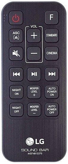 LG AKB74815376 afstandsbediening, Audio, Tv en Foto, Afstandsbedieningen, Verzenden, Nieuw