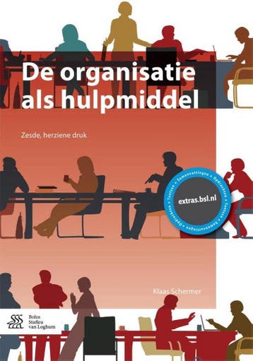 9789036817059 De organisatie als hulpmiddel | Tweedehands, Verzenden, Zo goed als nieuw, Klaas Schermer