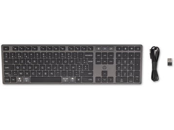 HP 720 - Draadloos Toetsenbord - Oplaadbaar - Multi-device -, Verzenden, Zo goed als nieuw, HP