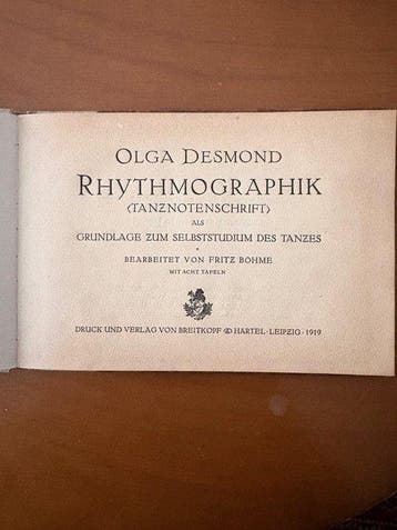 Olga Desmond - Rhythmographik - 1919