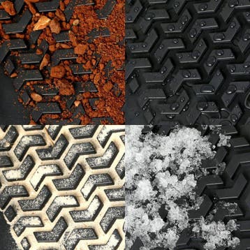 Rugged Ridge Floor Liner Front Black 1976-1995 Jeep Logo, Ophalen of Verzenden, Nieuw