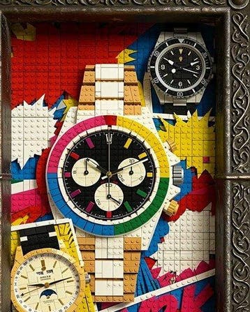Jacob Hitt - XXL Lego Expensive Watch w/COA, Nieuw