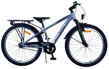 Volare Cross Kinderfiets - Jongens - 24 inch - donker Grijs-, Fietsen en Brommers, Fietsen | Kinderfietsjes, Verzenden, Nieuw