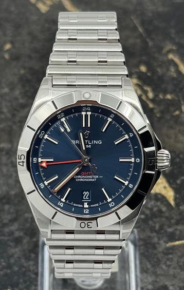 Breitling Chronomat GMT 40mm - Blue Dial - A32398101C1A1, Nieuw