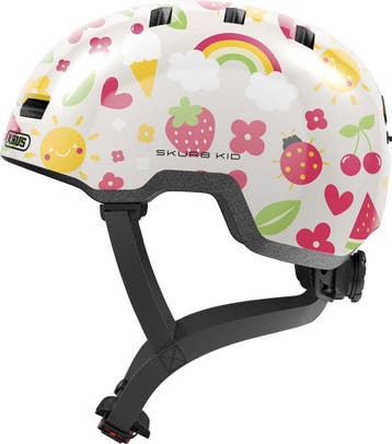 Abus Skurb Kid - Fietshelm - Kinderen Cream Summer M (50 -, Ophalen of Verzenden, Nieuw, Abus