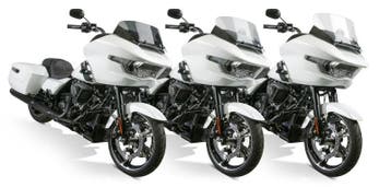 National Cycle 24+ Harley-Davidson FLT/ 23 FLT CVO V-Stream, Ophalen of Verzenden