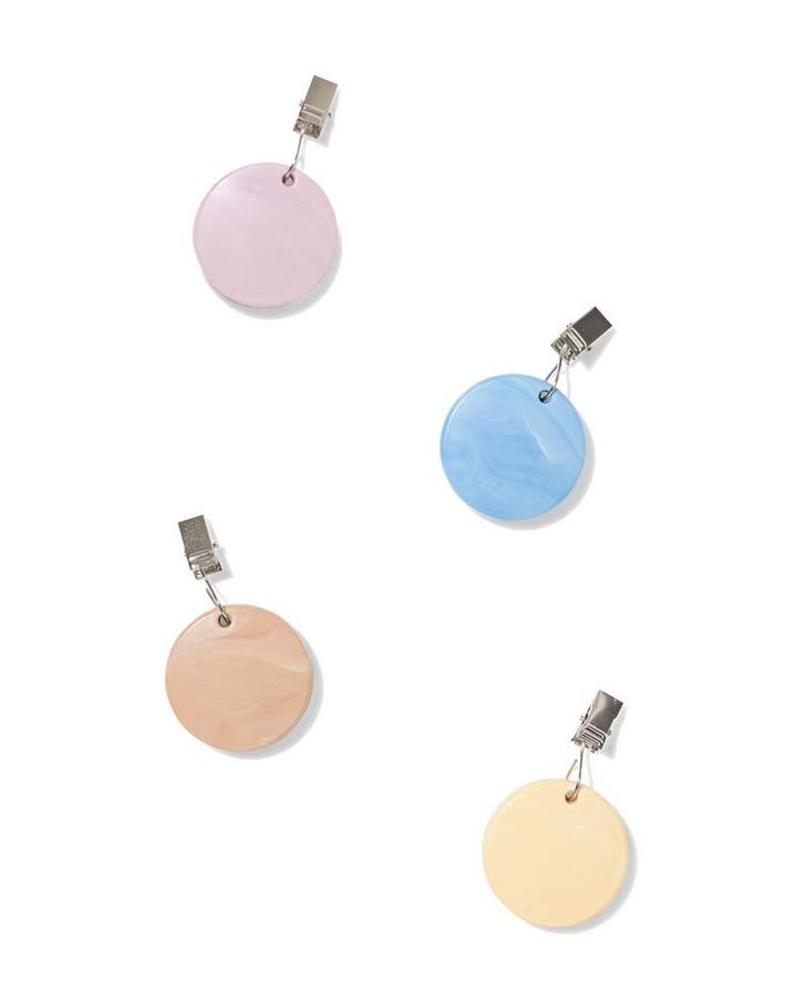 HEMA Tafelklemmen rond - 4 stuks, Huis en Inrichting, Keuken | Textiel, Nieuw, Verzenden