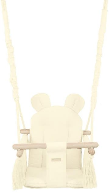 Hangschommel baby creme | Max 20kg | Retourdeal OP=OP, Kinderen en Baby's, Ophalen of Verzenden, Zo goed als nieuw, Overige typen