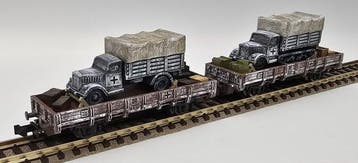 Roco N - Modeltrein goederenwagon (2) - Met de hand, Nieuw