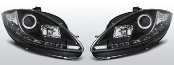 Koplampen Devil Eyes Real DRL | geschikt voor Seat Leon/Alte, Verzenden, Nieuw, Seat