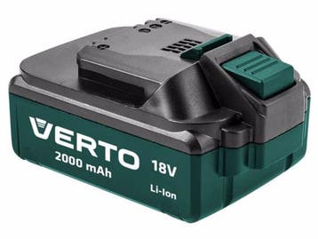 Veiling - Verto Li-Ion accu 18V 2.0Ah K75657-0, Tuin en Terras, Bladblazers, Nieuw