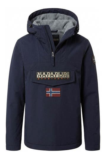 Napapijri Jas in maat XS Blauw, Napapijri, Verzenden, Zo goed als nieuw, Blauw