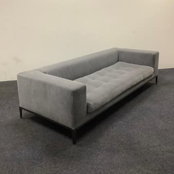 Maxalto Simplex B&B Italia design bank, (Br) 270 cm,  Licht, Ophalen of Verzenden, Gebruikt