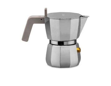 Alessi - David Chipperfield - Koffiepot - Moka - Aluminium, Antiek en Kunst