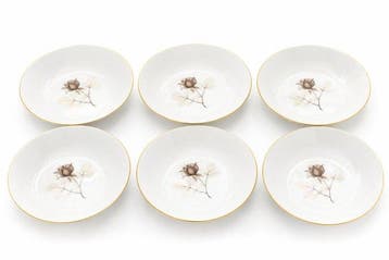 Rosenthal - Eetservies voor 6 (6) - Rozenmotief -