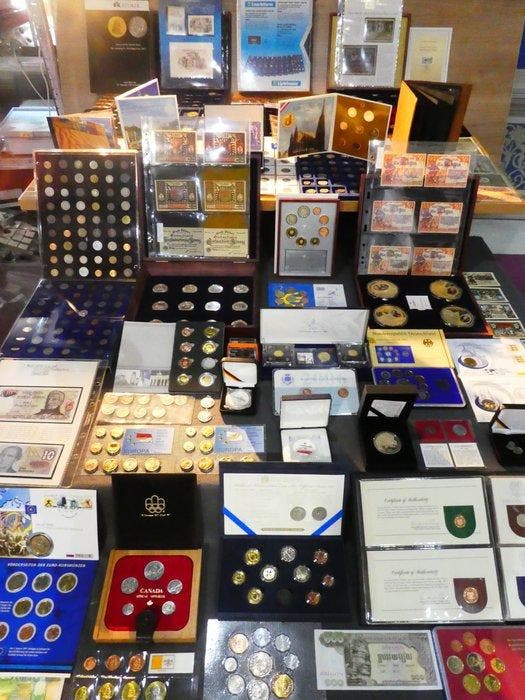 Europa. Collection of coins/banknote/medals/euro inkl. pp, Postzegels en Munten, Munten | Europa | Niet-Euromunten