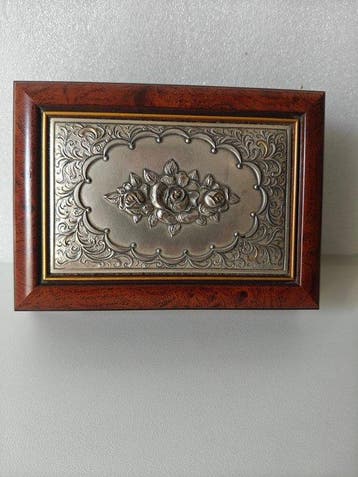 Sieradendoos - .925 zilver, Antiek en Kunst