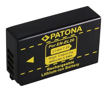 EN-EL20 Accu / Vervangende Batterij voor de Nikon ENEL20..., Nieuw