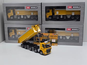 ECLUSIEF WSI GINAF 10×4 kipper van DERKS G.W.W. uit NIJMEGEN, Ophalen of Verzenden, Nieuw, Bus of Vrachtwagen, Wsi