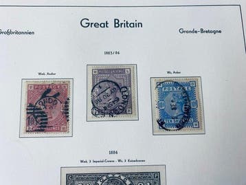 Groot-Brittannië - Collectie Engeland Klassiek, Gestempeld