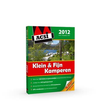 ACSI Klein & Fijn Kamperen Gids 2012 / ACSI Campinggids, Verzenden, Gelezen