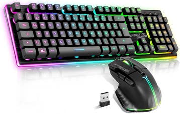Draadloze Gaming Set PS4/PS5 | Oplaadbaar | Laatste Stuk!, Gaming toetsenbord, Nieuw, Overige indelingen, Draadloos