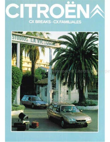 1981 CITROËN CX BROCHURE NEDERLANDS, Boeken, Nieuw, Author