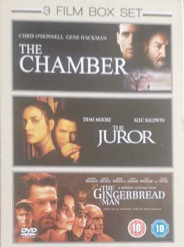 the Chamber+the Juror+the Gingerbread Man   Gratis verzenden, Vanaf 16 jaar, Verzenden, Boxset, Drama