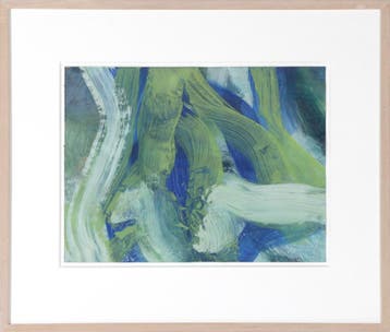 Robert Zandvliet (1970), Compositie in groen en blauw, Antiek en Kunst