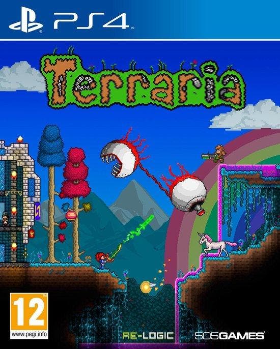 Playstation 4 Terraria, Spelcomputers en Games, Games | Sony PlayStation 4, Zo goed als nieuw, Verzenden