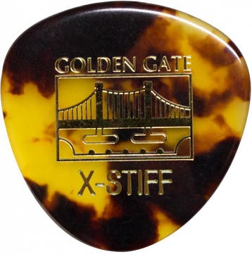 Golden Gate Semi rond Tortoise plectrum X-Stiff 1.5mm 12pack, Ophalen of Verzenden, Nieuw, Mandoline