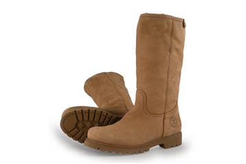 Panama Jack Laarzen in maat 39 Beige, Kleding | Dames, Schoenen, Hoge laarzen, Verzenden, Beige, Zo goed als nieuw