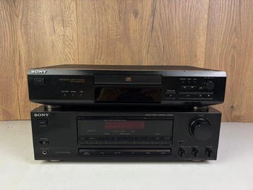 Sony - STR-GX215 Receiver - CDP-XE220 CD Player Stereoset, Nieuw