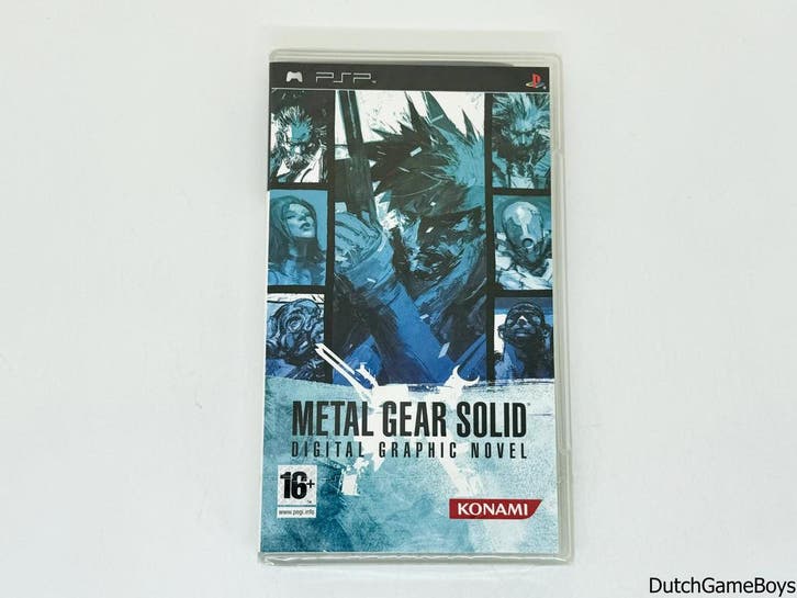 PSP - Metal Gear Solid - Digital Graphic Novel - New & Seale, Spelcomputers en Games, Games | Sony PlayStation Portable, Gebruikt